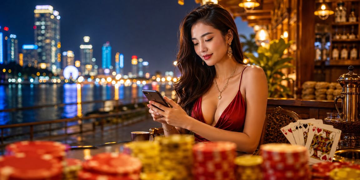 Người chơi tham gia trò chơi bài và nhận thưởng tại quán cà phê Đà Nẵng