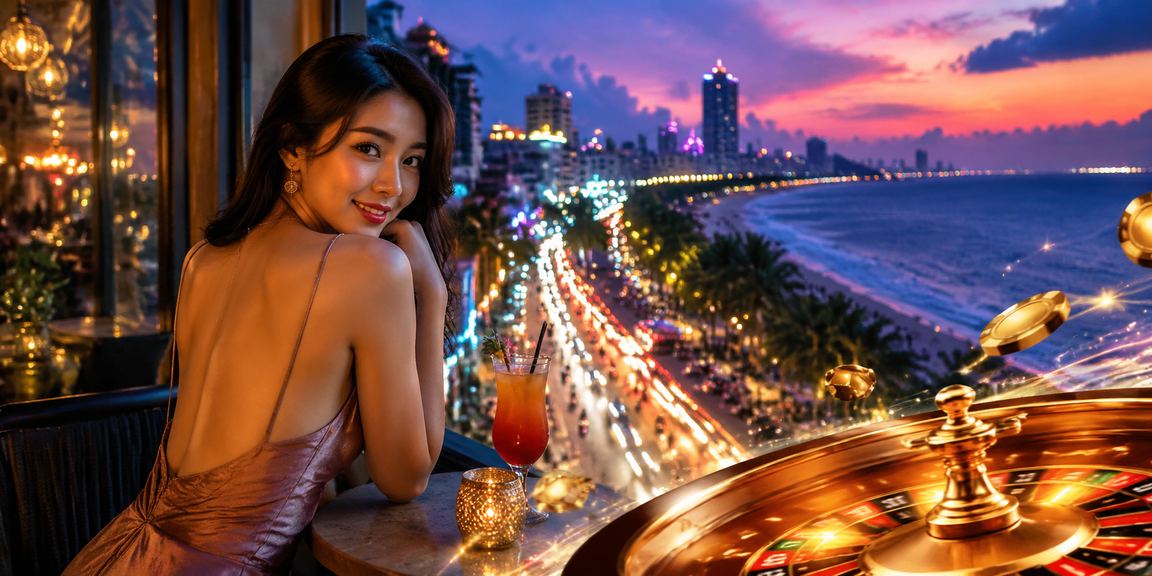 Bàn roulette casino tại TP HCM với ly cà phê – biểu tượng giải trí có chừng mực