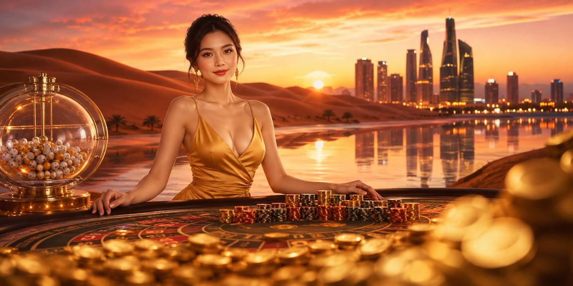Người chơi trải nghiệm xổ số và tiền thưởng tại bãi biển Mũi Né